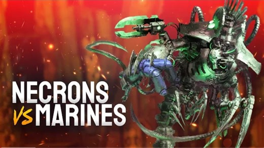 战锤40k战报分享:NEW Necrons vs Space Marines 新内裤龙规则vs白疤快来看新内裤龙表现怎么样吧原视频发布于20260111