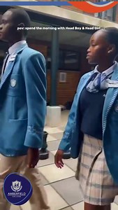 2K views · 12 reactions | ✨POV: Spend the morning with our Head Boy & Head Girl 퐅퐨퐫 퐦퐨퐫퐞 퐢퐧퐟퐨, 퐩퐥퐞퐚퐬퐞 퐯퐢퐬퐢퐭 퐨퐮퐫 퐰퐞퐛퐬퐢퐭퐞:  012 534 3344  info@amberfieldcollege.co.za  www.amberfieldcollege.co.za #CoolestCollege #AmberfieldCollege #Schools #Education #ELC #HeadBoy #HeadGirl | Amberfield College | Facebook
