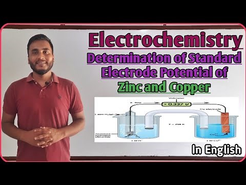 Determination of Standard Electrode potential of 'Zn and Cu'. Electrochemistry.‪@GTScienceTutorial‬