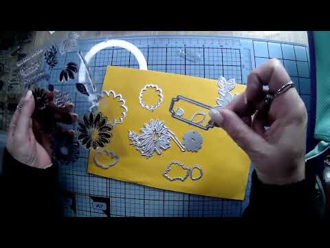 Coffee Klatch #14 # We're sorting out stamps and reorganizing them # Nonsense video