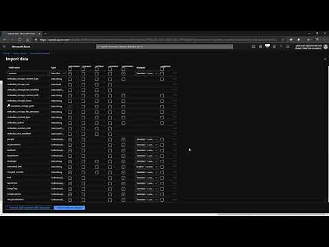 Lab 01 Creating a search index using the Azure portal