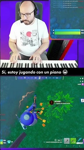 👉 Tocando Pacific Rim Theme mientras juego Fortnite 🎹🤖🔥