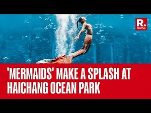 Mermaid Competition In Shanghai Attracts Nearly 100 Athletes From Home And Abroad