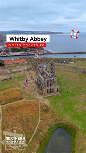 A quick fly around Whitby Abbey — one of those places that never loses its impact, no matter how many times you see it. From the air, the layout and the scale make even more sense than they do on the ground. Founded in the 7th century and rebuilt in the 13th, the abbey has survived raids, collapse, dissolution and the North Sea battering it for centuries. The ruins carry every bit of that history, and you can read the whole story in the shape of the walls. Just a simple sweep today, but it’s har