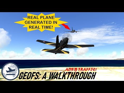 GeoFS: ADS-B Traffic