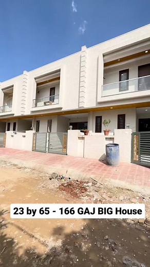 9.8K views · 91 reactions | JDA Approved 23 by 65 - 166 GAJ big house with 5 rooms in Vaishali nagar Call For more infor: 8875 566 970 Independent Duplex House Asking Price: ₹1.61 Cr  Location: Vaishali nagar(West), Jaipur Property ID. #AR1246 #house #bighouse #makan #badaghar #ghar #apnaghar #home | AR Homes | Facebook