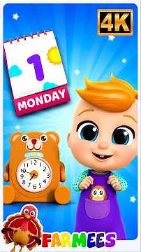 Dias da Semana Aprender Rimas #educativo #Music #poema #shortsyoutube #kids