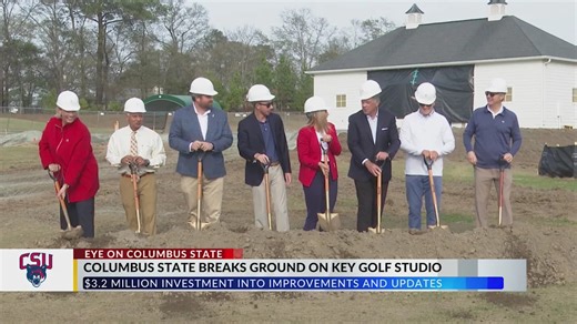 Columbus State University breaks ground on Key Golf Studio