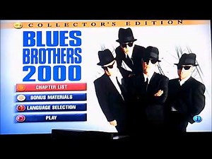 DVD Menu Walkthrough to Blues Brothers 2000