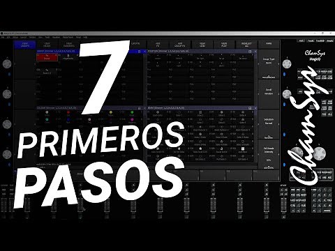 ➡️ 7 Primeros pasos con Chamsys (MagicQ) | En Español