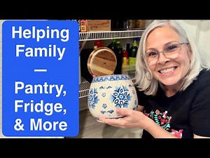They’re Moving 😢 Helping Family Declutter Food For Move