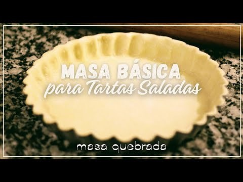 Savory Tart Dough | Homemade and Easy | Shortcrust Pastry (Pâte Brisée)