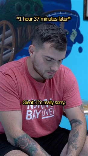 293K views · 5.9K reactions | When your client wants a Tap Out session on their tattoo.. 藍 #tattoo #skit #meme #tattooshop | Jake Karamol | Facebook