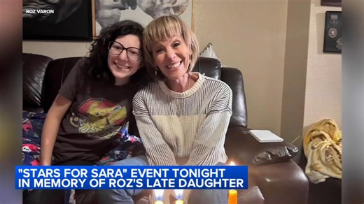'Stars for Sara' benefit concert honors late daughter of ABC7's Roz Varon