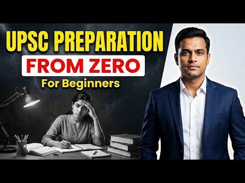 UPSC from ZERO to AIR! Complete Beginner’s Roadmap | First Attempt Strategy Explained 🔥📘