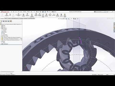 SOLIDWORKS - Creating a Rolling Contact with Assembly Mates