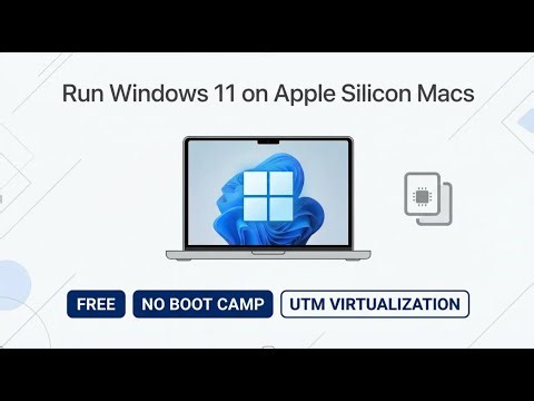 How to Install Windows 11 on macOS Big Sur (M1/M2) Using UTM – Step-by-Step Guide