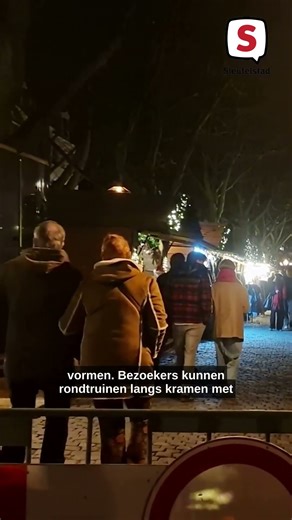 Kerstmarkt in historisch centrum Leiden open