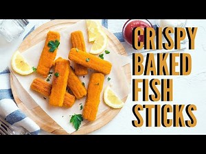 Best Crispy Baked Fish Sticks Recipe | Healthy Life Side