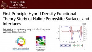 First principle modeling of halide perovskites and inorganic semiconductors for optoelectronic applications