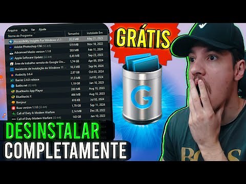 O melhor DESINSTALADOR de PROGRAMAS para o Windows - Fácil e Rápido