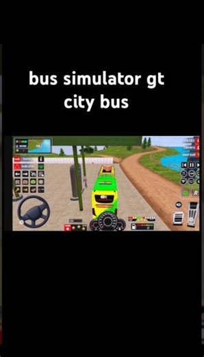 bus simulator gt city bus gameplay short video #gaming #bussimulatorgtcitybus