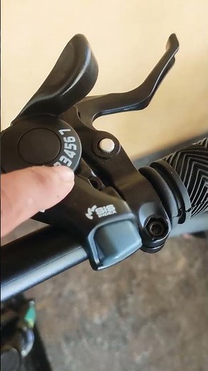 Shimano thumb shifter gear changing 💯 easy