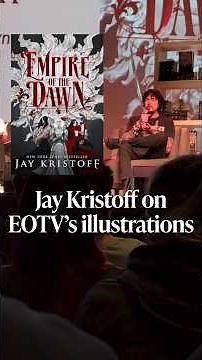 Jay Kristoff on having the Empire of the Vampire trilogy illustrated #booktube #fantasybook