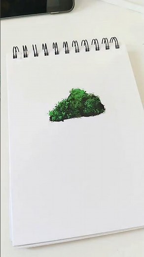 bushes tutorial 🎨 #grasspainting