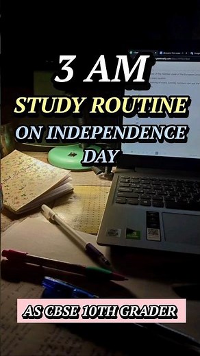 3am Study Routine On Independence Day ! 📚🌅 CBSE 10th Grader #study #shorts #youtubeshorts #trending