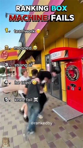 Ranking Box Machine Fails 🥊🤣