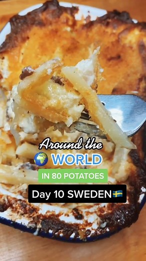 Swedish Jansson’s Temptation Potato Recipe | Day 10 - Around the World in 80 Potatoes