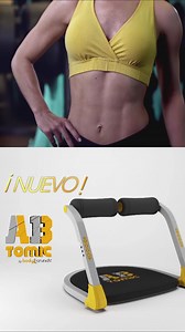 Ab Tomic by Body Crunch® fue diseñado para enfocar la fuerza en la parte media del cuerpo y realizar abdominales correctamente. Desempolva tus cuadritos con este nuevo aparato de ejercicio y adquiérelo aquí. ¡Aprovecha que tiene promoción! | Inova