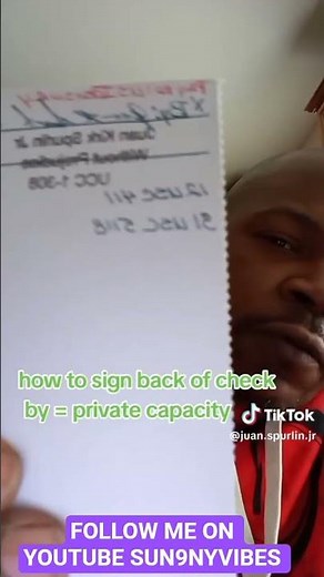 🔴HOW TO ENDORSE A CHECK FOR PROTECTION | 🔵HOW TO ENDORSE A CHECK TO SOMEONE ELSE