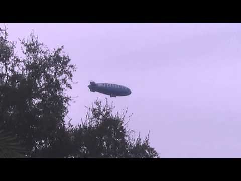 Direct TV Blimp Floating Over Green Cove Springs