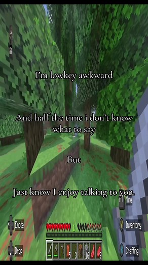 Navigating Awkwardness in Minecraft Conversations