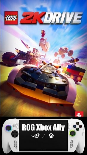 LEGO 2K Drive Gameplay and Settings | Rog Xbox Ally