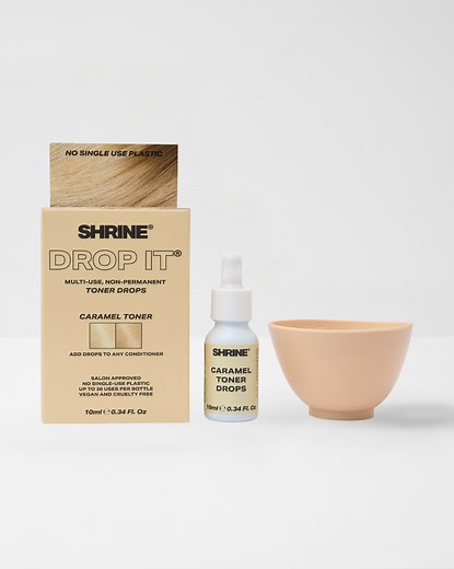 Caramel Blonde Toner DROP IT | Hair Toning Drops | SHRINE