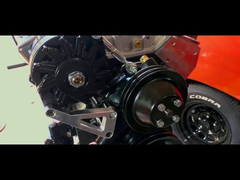 72 Chevelle Project: Blueprint 396 Water pump and Alternator install