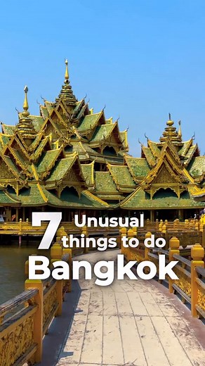 101 things to do in Thailand 👇 Bangkok is the most visited city in the world 🌍 🤯 crazy to think! For my full guide, comment MORE for 101 incredible things to do in Thailand… Best hotels, rooftop bars, hidden beaches and jungle hang outs in Thailand 🇹🇭 Is Bangkok the coolest city in Asia? After this trip… I’m kinda convinced. We skipped the usual touristy stuff and found some absolute gems. Here’s 7 unusual things to do in Bangkok you might not have l heard of (but definitely should): 🍸 Tul