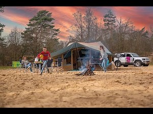 Introductie nieuwe vouwwagen - Campooz tenttrailer Red Ruby