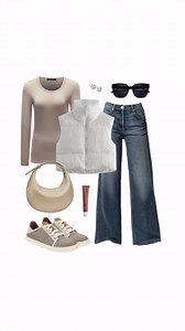 How to Style a New Puffer Vest This Season