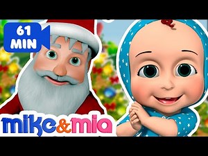 Jingle Bells | Christmas Songs | Nursery Rhymes Playlist for Children | Kids Songs by Mike and Mia