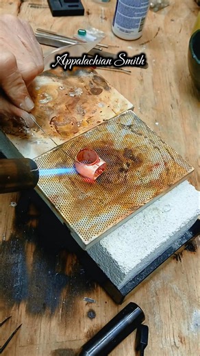 Learning new silversmithing skills #silversmith #tutorial #sterlingsilver #love #tips