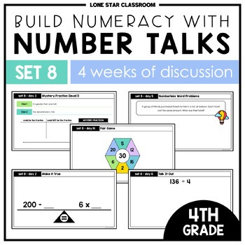 4th Grade Number Talks | SET 8 | Strengthen Mental Math and Build Number Sense