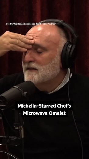 1.8M views · 17K reactions | Only José Andrés could convince us to make an omelette in the microwave!  Would you believe us if we told you this fluffy, buttery omelette wasn't made in a skillet? Adding just one simple ingredient will seriously level up your omelette game!  Check out the link in the comments for the full details on this hack. 六‍: Nicole McLaughlin #joseandres #chef #cookingtips #eggs #omelette #microwave | Allrecipes | Facebook