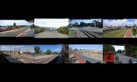 Mix of 8 videos from youtube : Virtual Railfan Norfolk Southern lines
