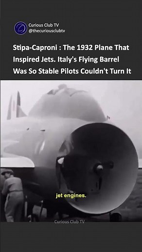 Flying Barrel That Changed Aviation | 1932 Stipa-Caproni Bizarre Experiment With Ducted Fan