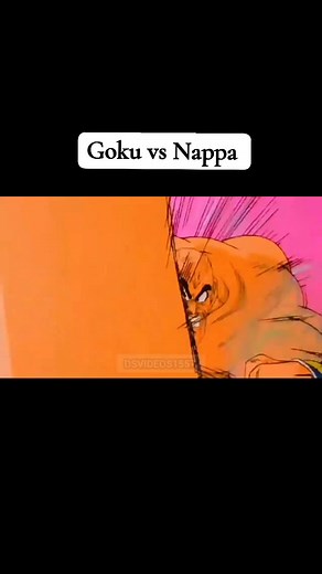 Goku vs Nappa. . . . . . #goku #PersonalGrowth #dragonballmemes #dragonball #dragonballz | DSvideos1557