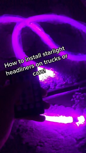How to Install Starlight Headliners on Trucks or Cars